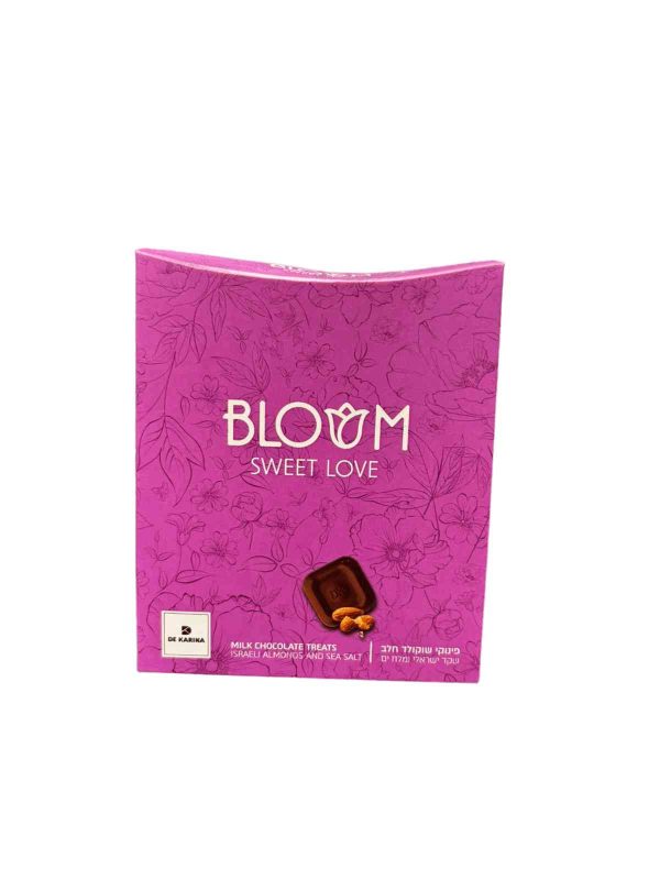 פינוקי שוקולד sweet love bloom חלב שקד ישראלי ומלח ים