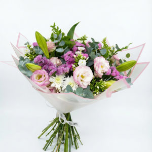 זר מלאך ורוד