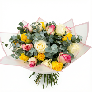 זר מיקס ורדים